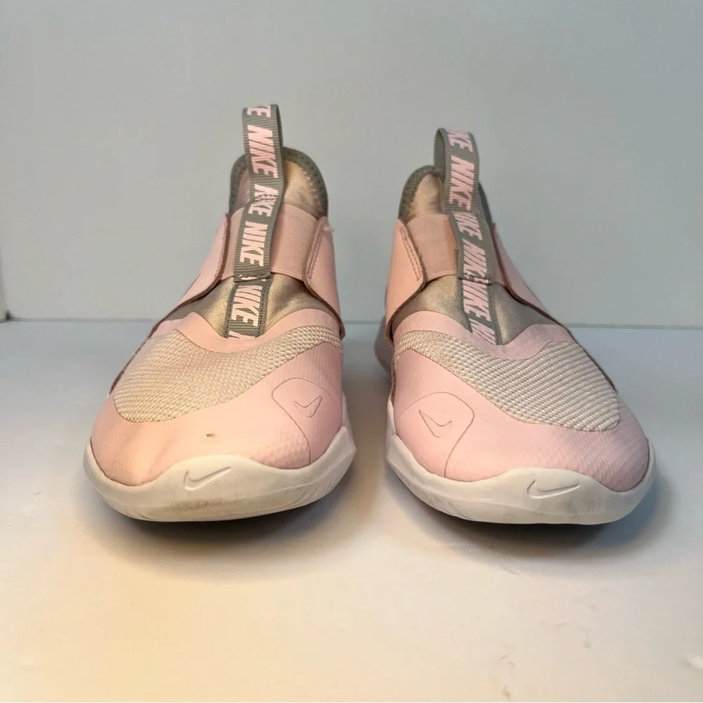 Nike Pink‎ Slip-On Sneakers with Streamlined Design